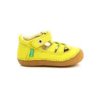 Buty dla dziewczynek - Sandały dziecięce Kickers SUSHY JAUNE - miniaturka - grafika 1