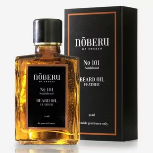 Nõberu Beard Oil Feather Sandalwood (30ml) - Kosmetyki i akcesoria do pielęgnacji brody - miniaturka - grafika 1