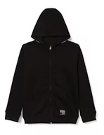 Bluzy damskie - Garcia Kids Chłopięcy kardigan bluza dresowa, Off Black, 134 - miniaturka - grafika 1