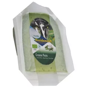 HOOIDAMMER SER DOJRZEWAJĄCY Z ZIOŁOWYM PESTO 50% TŁUSZCZU BIO 200 g - HOOIDAMMER - Sery - miniaturka - grafika 1