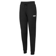 Dresy damskie - Spodnie dresowe damskie Puma Spacer czarne 84799001-XS - miniaturka - grafika 1