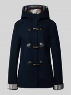 Płaszcze męskie - Kurtka z kapturem i zapięciem na guzik - miniaturka - grafika 1