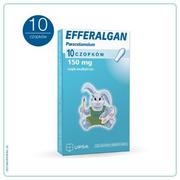 UPSA Efferalgan 150mg 10 szt.