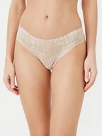 Majtki damskie - Chantelle Figi klasyczne Soft Stretch C11D30 Beżowy - miniaturka - grafika 1