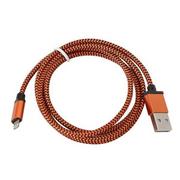 Kable USB - Platinet PUCFBIP1O pomarańczowy PUCFBIP1O - miniaturka - grafika 1