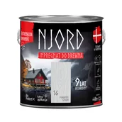 Farby i impregnaty do drewna - Impregnat do elewacji drewnianych Njord poranny szron 2,5 l LuxDecor - miniaturka - grafika 1