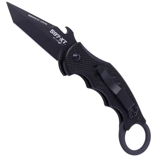 Nóż składany FOX The Dart Karambit Black G10, Black Idroglider N690 by Doug Marcaida (FX-597 XT) - Noże - miniaturka - grafika 4