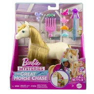 Lalki dla dziewczynek - Barbie Konik kucyk do stylizacji Tornado HXJ36 - Mattel - miniaturka - grafika 1