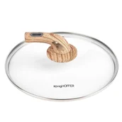 Pokrywki - KönigHOFFER KÖNIGHOFFER FEGATO POKRYWKA SZKLANA Z UCHWYTEM 24 CM 5907558795066 - miniaturka - grafika 1