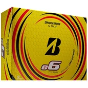 Golf - Bridgestone E6 yellow 12-pack piłki golfowe - miniaturka - grafika 1