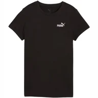 Koszulki i topy damskie - Koszulka damska Puma ESS Small No.1 Logo Tee czarna 682372 01 M - miniaturka - grafika 1