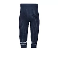 Legginsy - Tommy Hilfiger Legginsy uniseks dla niemowląt Varsity, grantowy, 62 - miniaturka - grafika 1