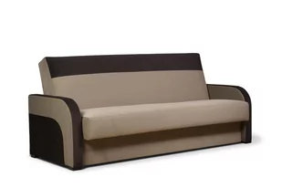 wersalka TEO rozkładana beżowo-brązowa welurowa tk. modone 9701/9718 - Sofy i kanapy - miniaturka - grafika 1