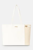 Torebki damskie - Elegancka shopperka Nobo biała - miniaturka - grafika 1