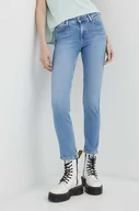 Spodnie damskie - Lee jeansy Elly damskie kolor niebieski - miniaturka - grafika 1