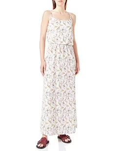 Bestseller A/S Damska sukienka ONLWINNER S/L Maxi Dress NOOS PTM, White/AOP:Stilky Flower, 40, White/Aop:stilky Flower, 40 - Sukienki - miniaturka - grafika 1
