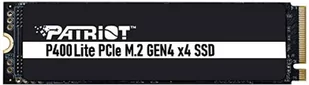 Patriot P400 Lite 250 GB M.2 2280 NVMe PCIe 4.0 x4 3D NAND (P400LP250GM28H) - Dyski SSD - miniaturka - grafika 1