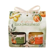 Zestawy upominkowe - Zdrowy ZESTAW prezentowy dla Ojca Chrzestnego herbata i miód w opakowaniu - miniaturka - grafika 1