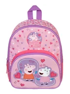 Plecaki - Peppa Pig Plecak "Świnka Peppa" w kolorze jasnoróżowym - 25,5 x 30,5 x 10 cm - miniaturka - grafika 1