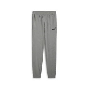 Męskie spodnie Essentials z logo No. 1 z dżerseju PUMA Medium Gray Heather - Spodnie sportowe męskie - miniaturka - grafika 1