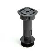 Meble modułowe i akcesoria - Noga Regulowana Zakres 100-150mm do Mebli Cokołów - miniaturka - grafika 1