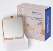 Lusterka do makijażu - Top Choice Lusterko kosmetyczne-bamboo organizer - miniaturka - grafika 1