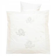 Pościel dla dzieci - Alvi Zestaw pościeli do kołyski Paski, 3-częściowy - miniaturka - grafika 1