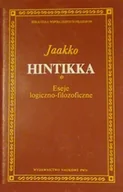 Filozofia i socjologia - Wydawnictwo Naukowe PWN Eseje logiczno-filozoficzne - Hintikka Jaako - miniaturka - grafika 1