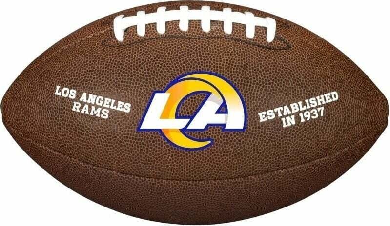 Wilson caseys rozmieścić 2638810111 St. Louis Rams Composite Football 1009237