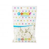 Balony i akcesoria - GEMAR Balony Premium białe pastelowe 26cm/10" - 100 szt. - miniaturka - grafika 1