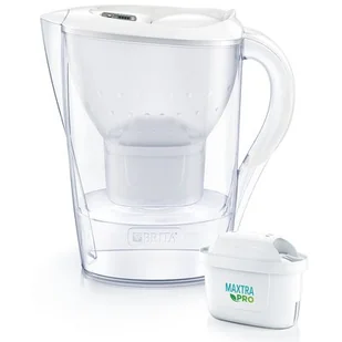 Brita, Dzbanek Filtrujący Marella+1 Maxtra Pro, Biały, 2,4 L - Dzbanki filtrujące - miniaturka - grafika 1