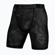 Kimona, stroje i obuwie - Spodenki kompresyjne męskie Octagon Camo Night - miniaturka - grafika 1