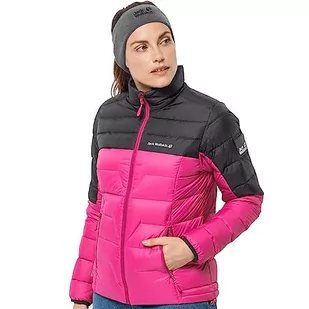 Jack Wolfskin Damska kurtka puchowa DNA Tundra, Różowy Anemone, S - Kurtki damskie - miniaturka - grafika 1