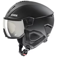 Kaski narciarskie - Kask narciarski dla dorosłych z szybą Uvex Instinct Visor - miniaturka - grafika 1