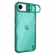 Etui i futerały do telefonów - Etui Nillkin Iceblade Prop z podstawką na iPhone 16e - zielone - miniaturka - grafika 1