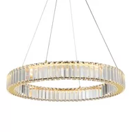 Lampy sufitowe - Wisząca lampa kryształowa SPARK AZ5788 Azzardo LED 30W 3000K złota - miniaturka - grafika 1