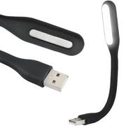 Gadżety USB - MAXY C.O. MAXY C.O. Lampka silikonowa USB - czarna 5902367977542 - miniaturka - grafika 1