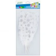 Pozostałe akcesoria dla plastyków - Craft with Fun Ozdoba dekoracyjna Piórka 17-22cm 6szt Gwiazdk 20/600 - miniaturka - grafika 1
