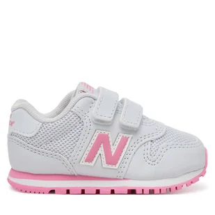 Sneakersy New Balance IV500QP1 Szary - Buty dla dziewczynek - miniaturka - grafika 1