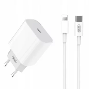 XO Szybka Ładowarka 20W + Kabel Do Iphone Lightning - Ładowarki do telefonów - miniaturka - grafika 1