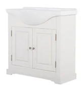 Szafki łazienkowe - Biała szafka pod umywalkę Fadio 6X - miniaturka - grafika 1