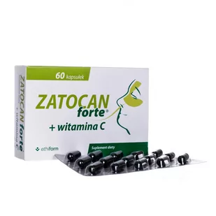ETHIFARM SP. Z O.O. Zatocan Forte + Wtiamina C Kapsułki 60 Kapsułek - Przeziębienie i grypa - miniaturka - grafika 1