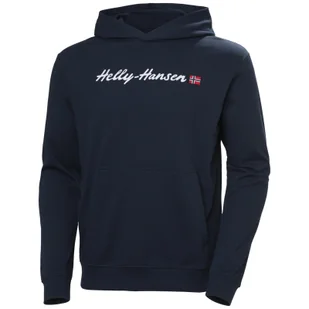 Męska bluza Helly Hansen Core Graphic Sweat Hoodie Rozmiar: XL / Kolor: ciemnoniebieski - Bluzy sportowe męskie - miniaturka - grafika 1