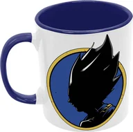 Kubki - Dbzvegeta Silhouette Kubek Ceramiczny Prezent Tasse Mug Anime Manga Japan Animation Dragon Ball Z Goku Vegeta Kamehameha, Ciemnoniebieski 330 ml - miniaturka - grafika 1