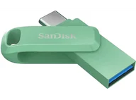 Pendrive - Pendrive SANDISK Ultra Dual Drive Go USB Type-C 128GB Zielony (Absinthe Green) - miniaturka - grafika 1
