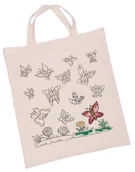 Zabawki kreatywne - Goki Torba do kolorowania Motylki - torba - miniaturka - grafika 1