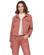 Kurtki damskie - G-STAR RAW 3301 Boyfriend Denim kurtka damska, różowy (Dk Tea Rose A827), L - miniaturka - grafika 1