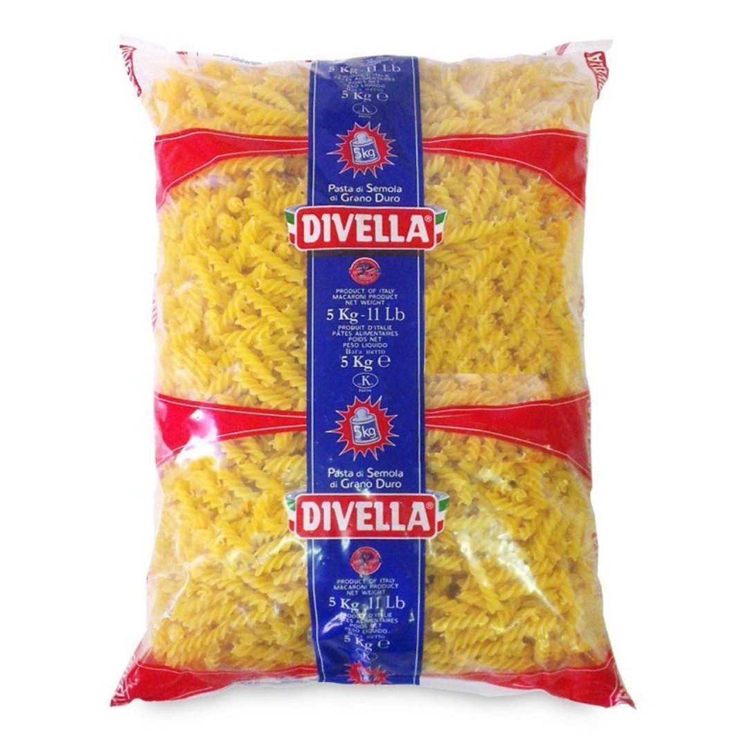 Włoski makaron Świder Fusilli HORECA 5 kg Divella
