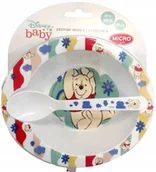 Miseczki i talerzyki dla dzieci - Zestaw obiadowy KUBUŚ miska + łyżeczka STOR zieleń - miniaturka - grafika 1