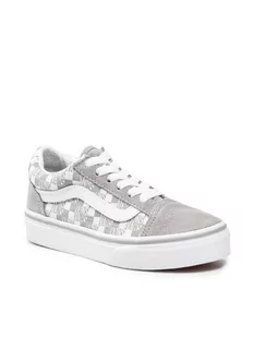 Vans Tenisówki Old Skool VN000W9T9AJ1 Szary - Buty dla dziewczynek - miniaturka - grafika 1